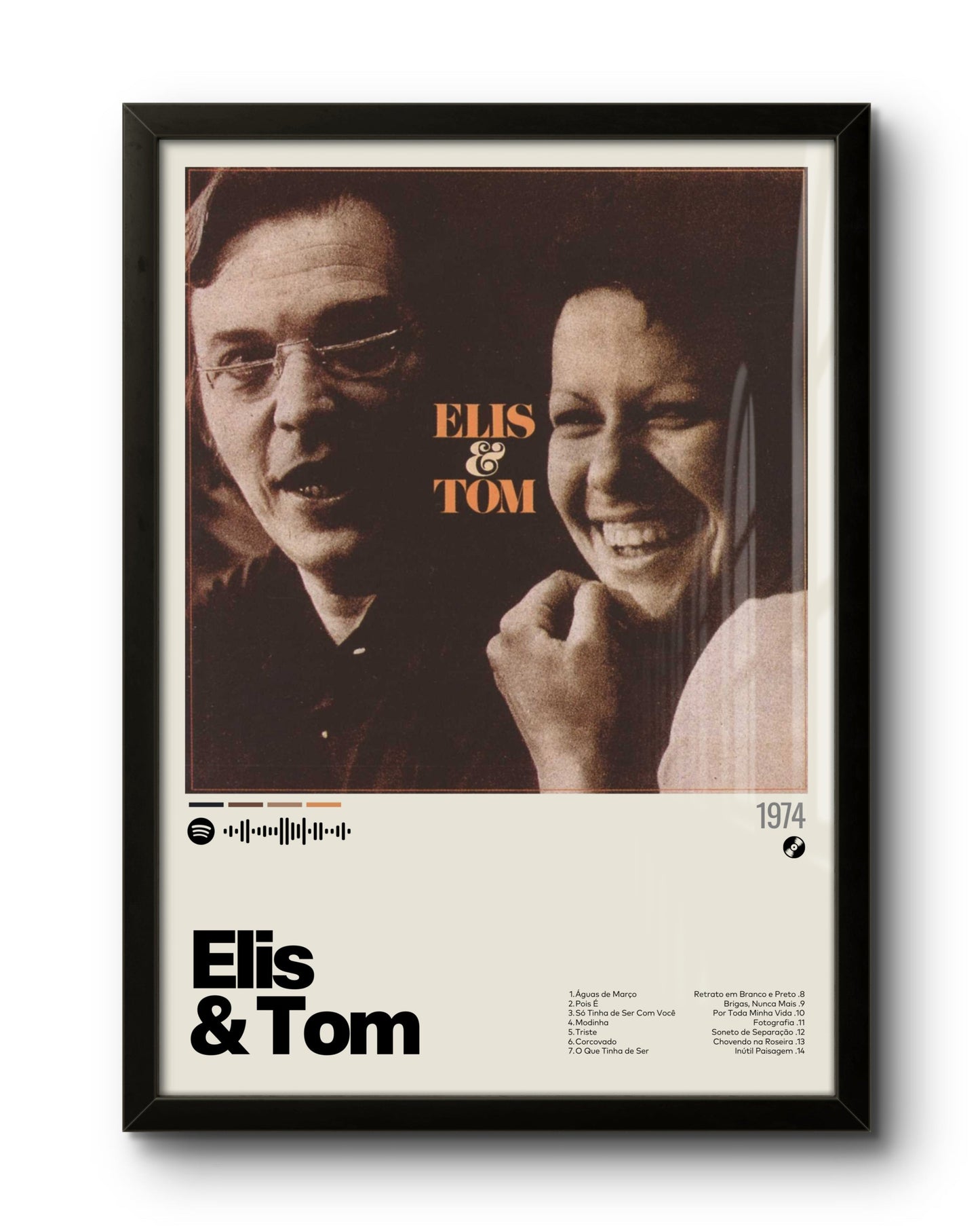 Elis & Tom (1974) por Elis Regina & Tom Jobim
