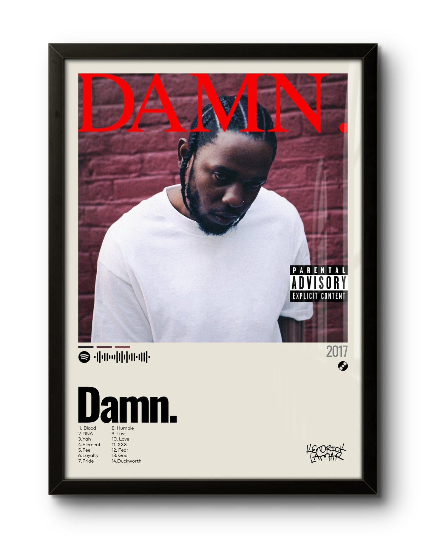 Damn (2017) by Kendrick Lamar
