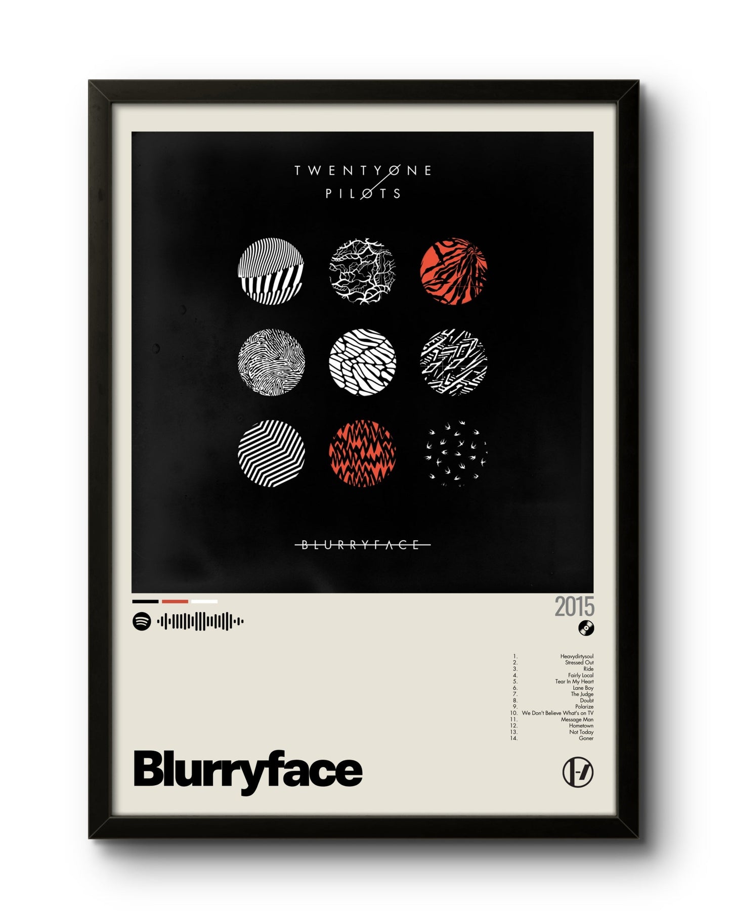 Blurryface (2015) by Twenty One Pilots