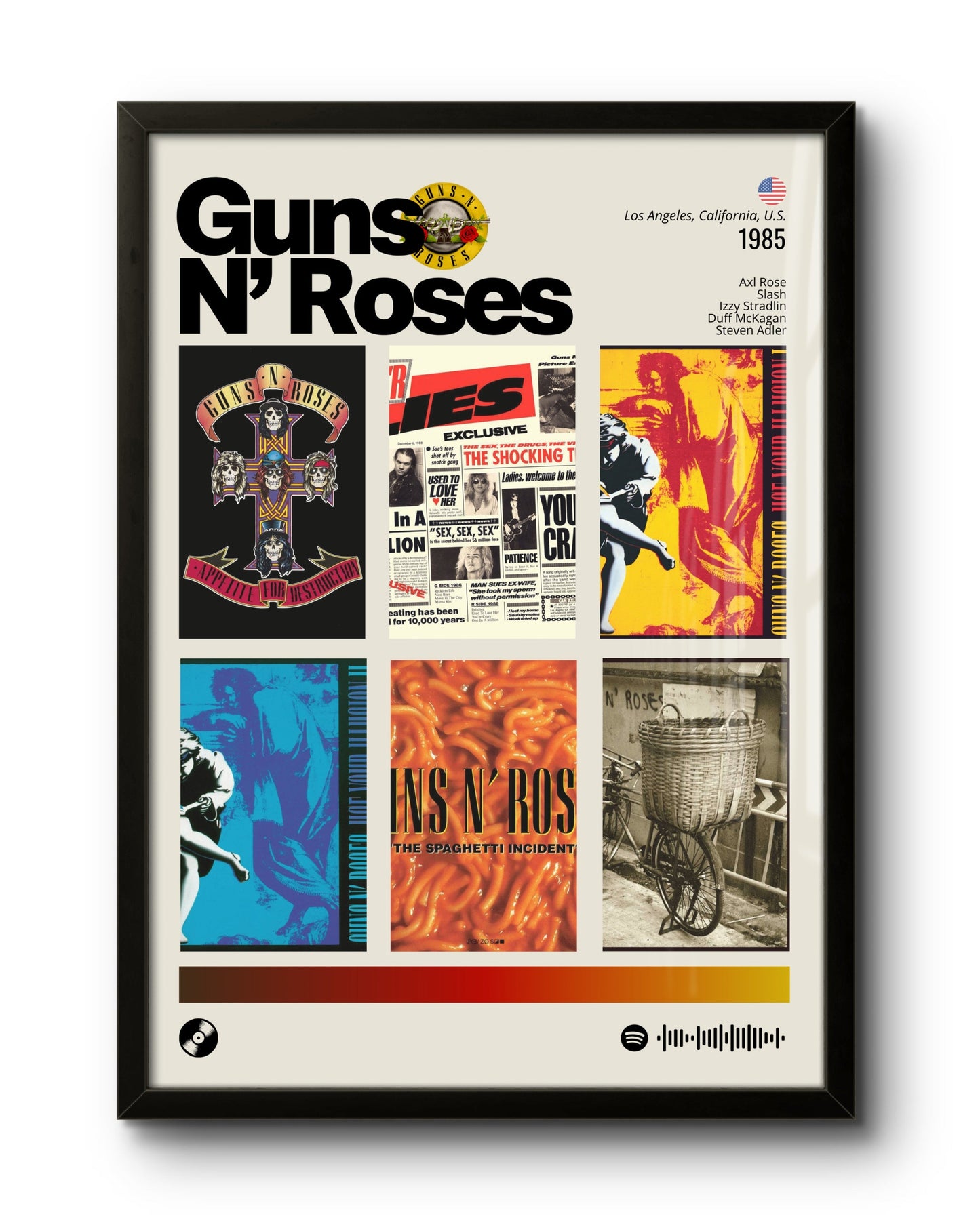 Guns N' Roses / Discografia (1985)