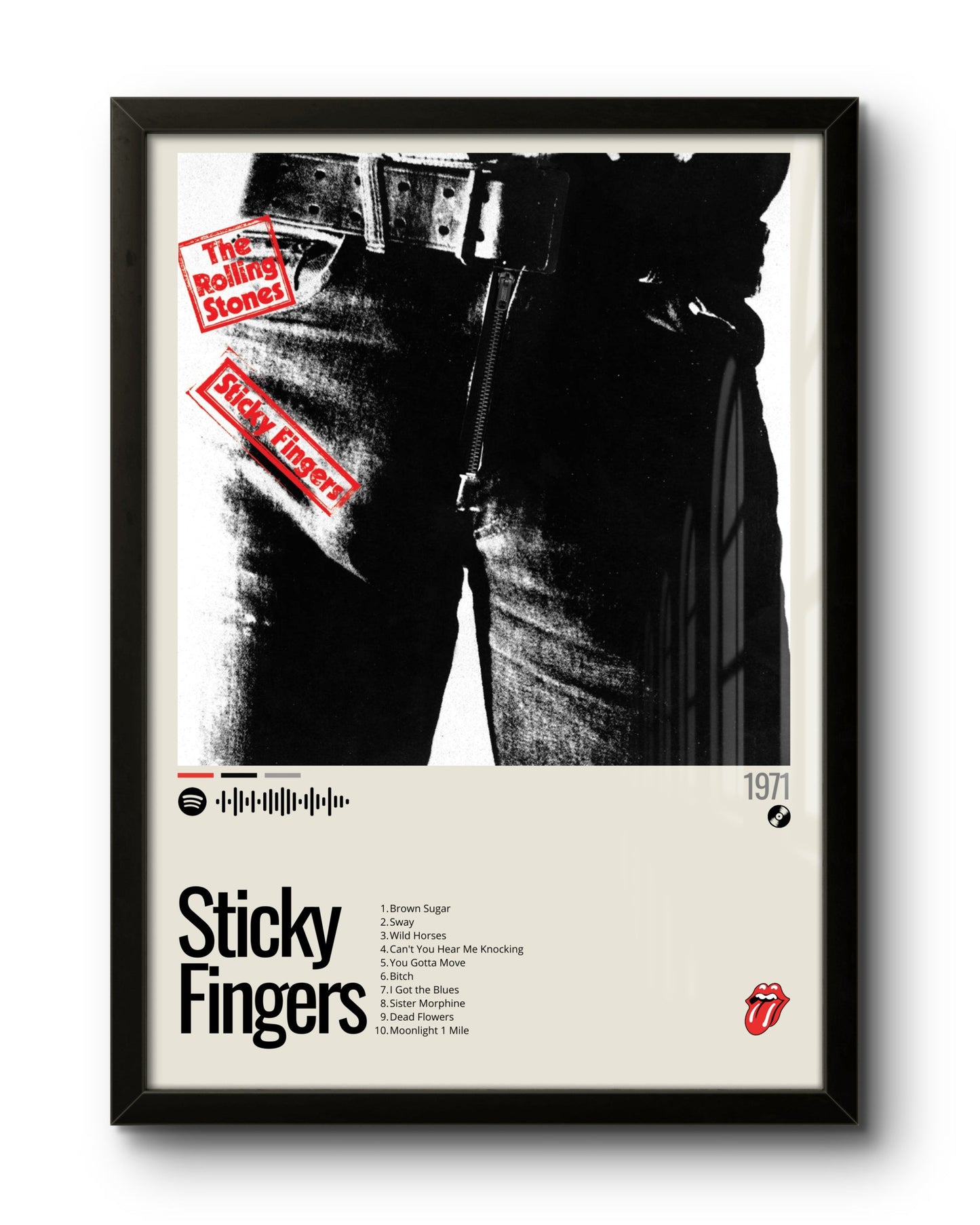 Sticky Fingers (1971) by The Rolling Stones