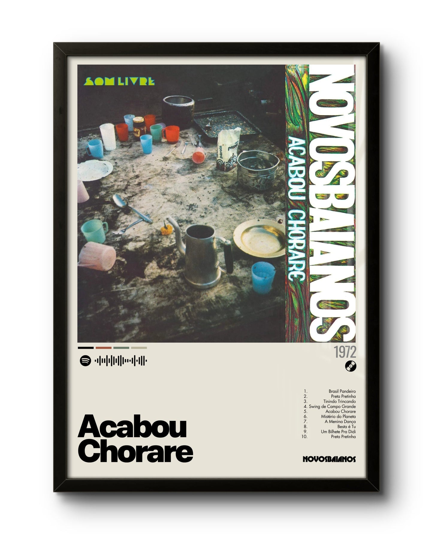 Acabou Chorare (1972) por Novos Baianos