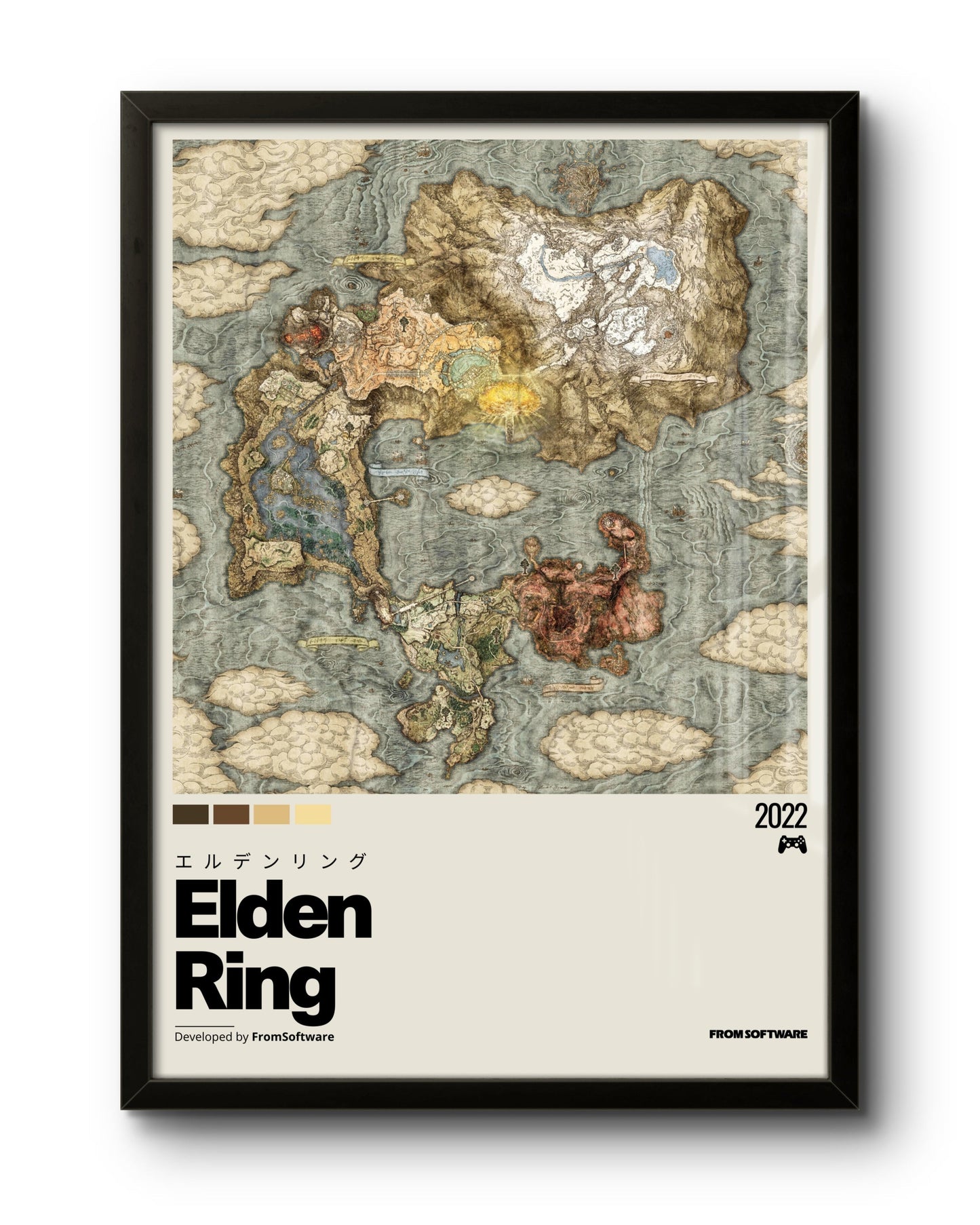 Mapa The Lands Between (Elden Ring)
