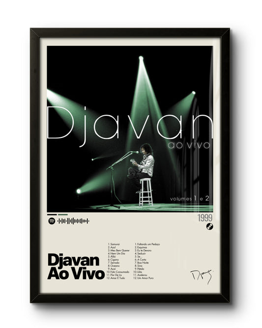Djavan Ao Vivo (1999) por Djavan