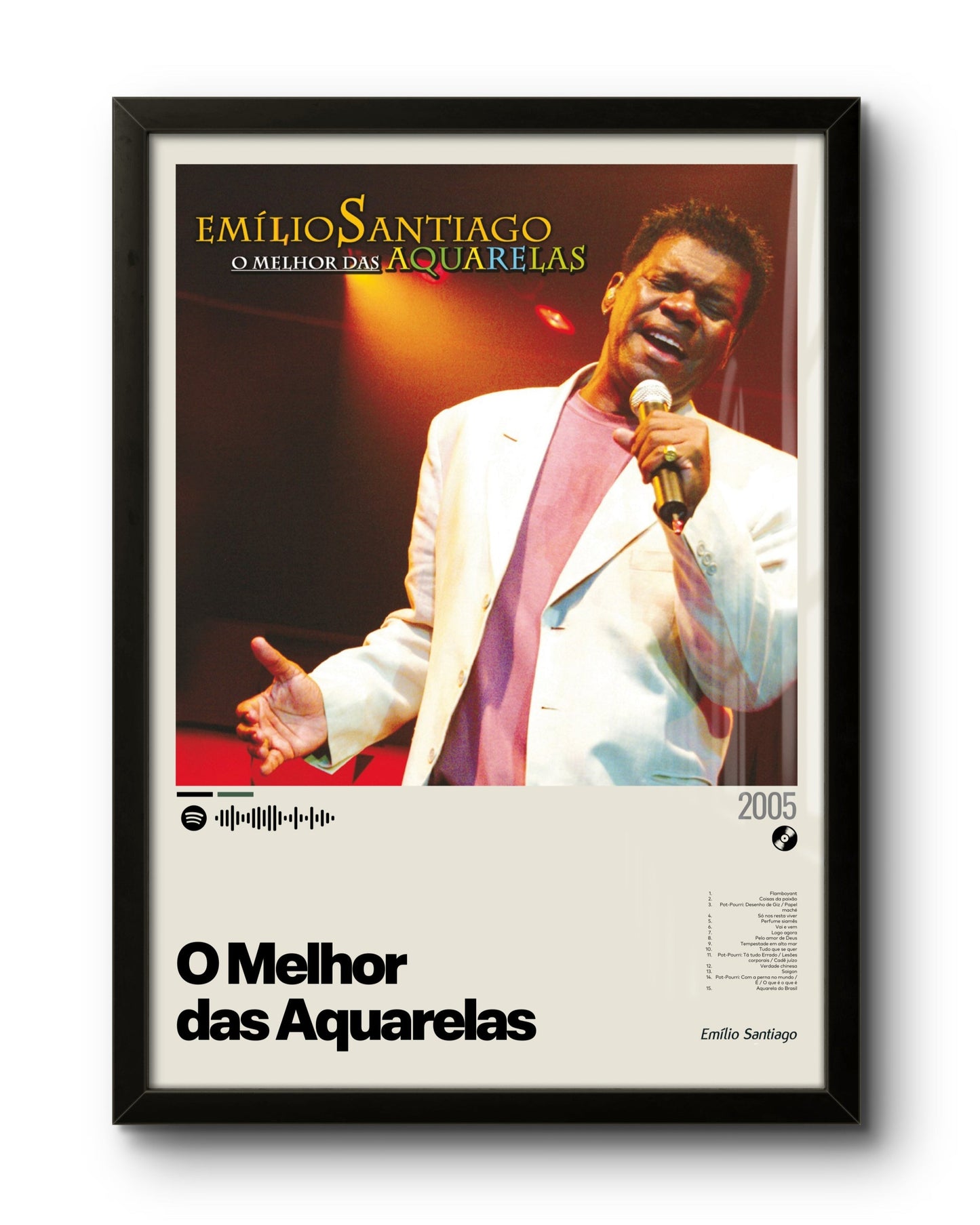 O Melhor das Aquarelas (2005) por Emílio Santiago