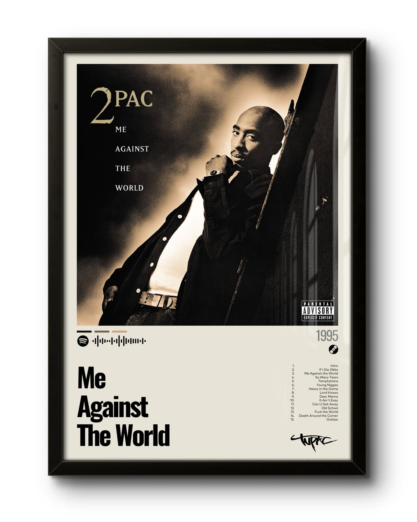 Me Against The World (1995) by 2Pac