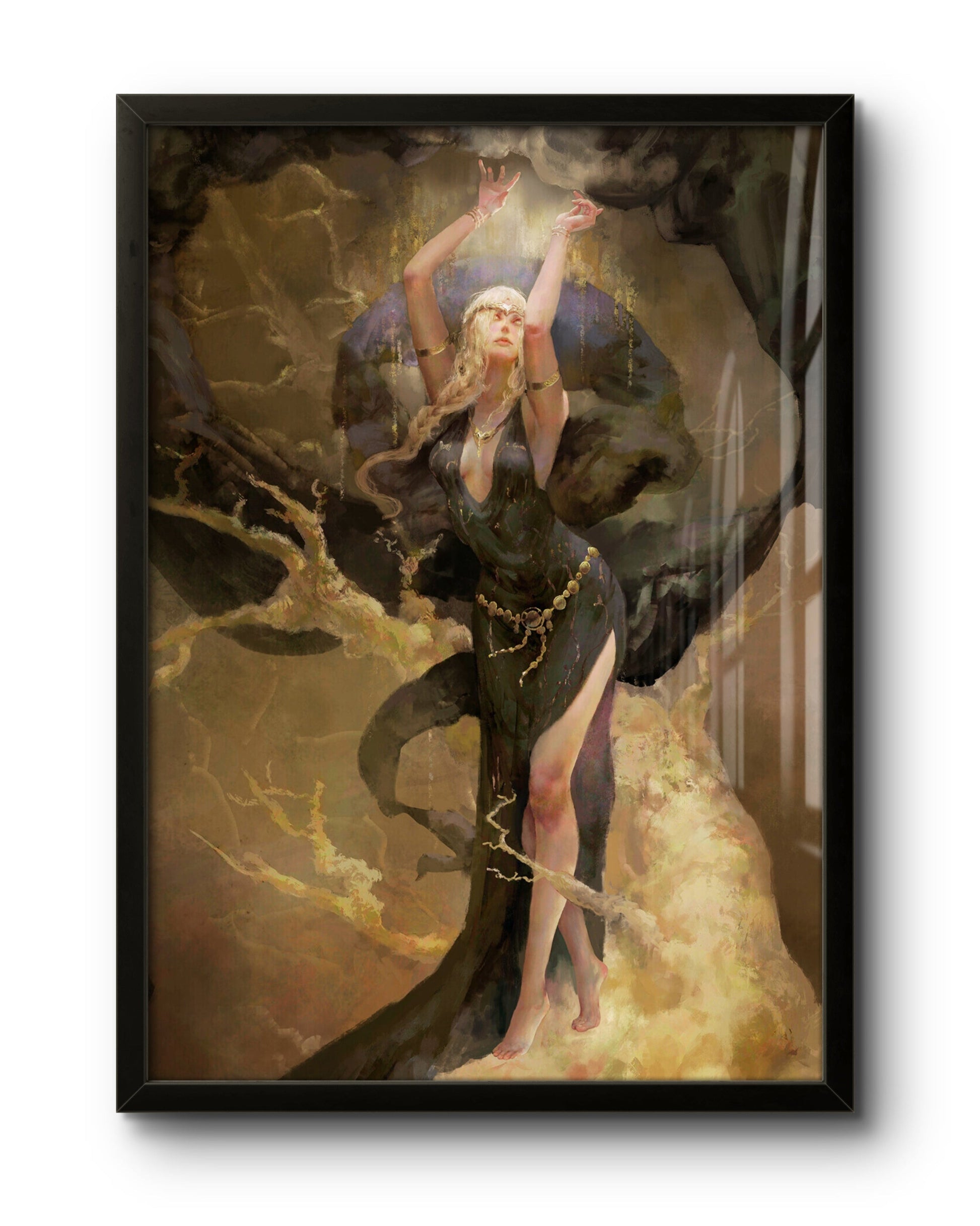 Queen Marika the Eternal / Full Canvas (Elden Ring)