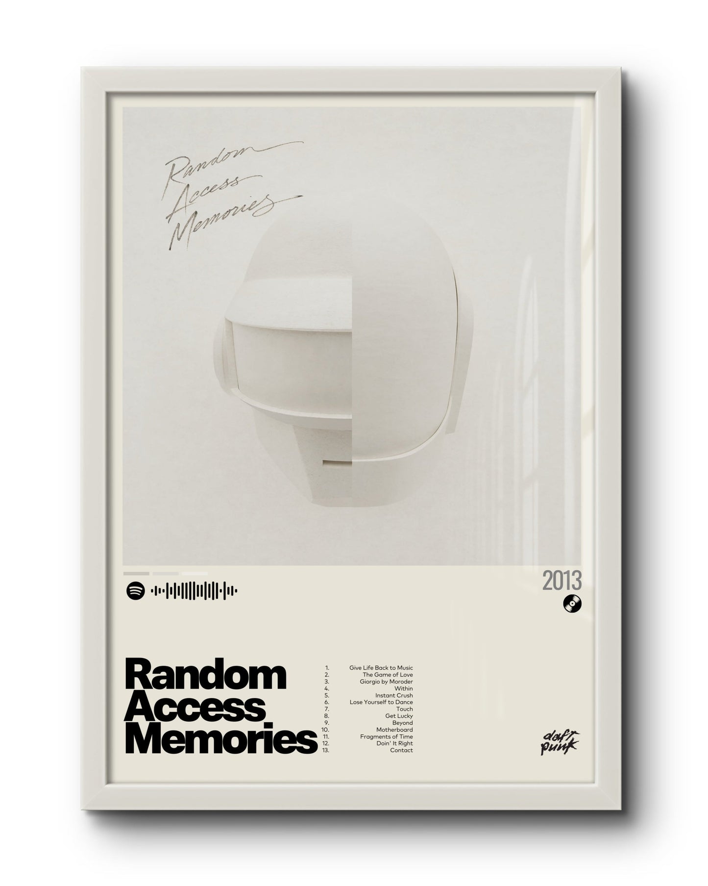 Random Access Memories (2013) by Daft Punk / Drumless Edition