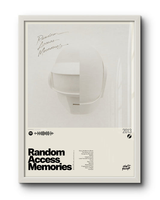 Random Access Memories (2013) by Daft Punk / Drumless Edition