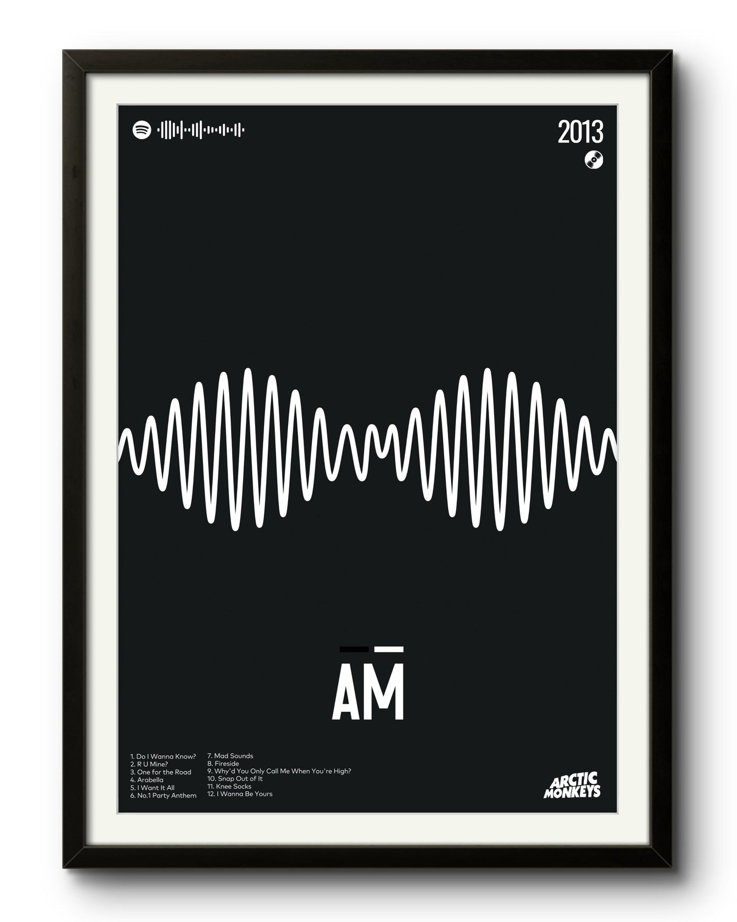 AM (2013) by Arctic Monkeys / Full Canvas
