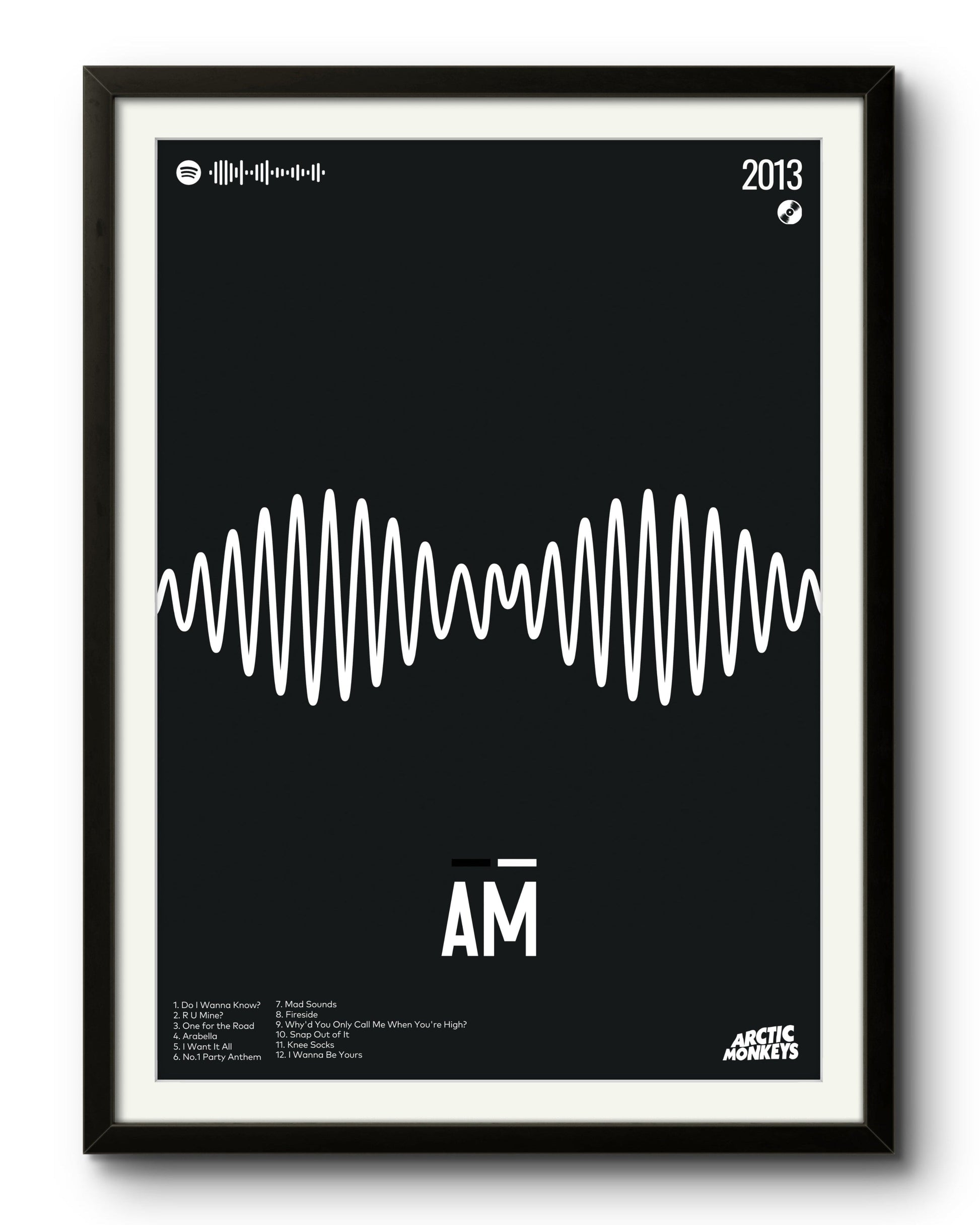 AM (2013) by Arctic Monkeys / Full Canvas
