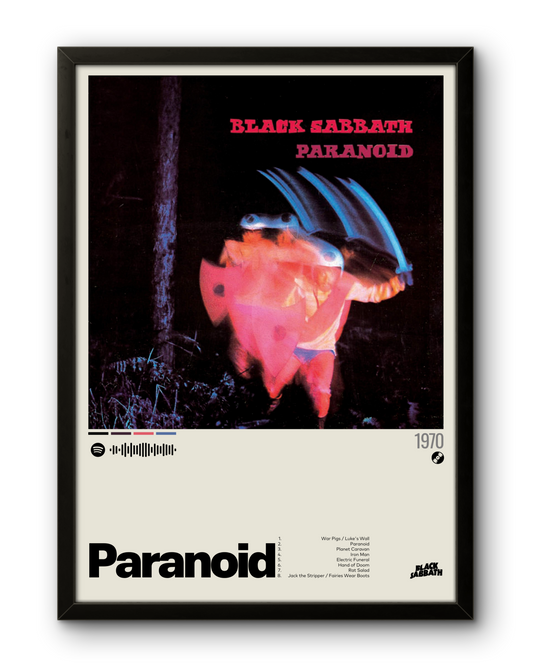 Paranoid (1970) by Black Sabbath