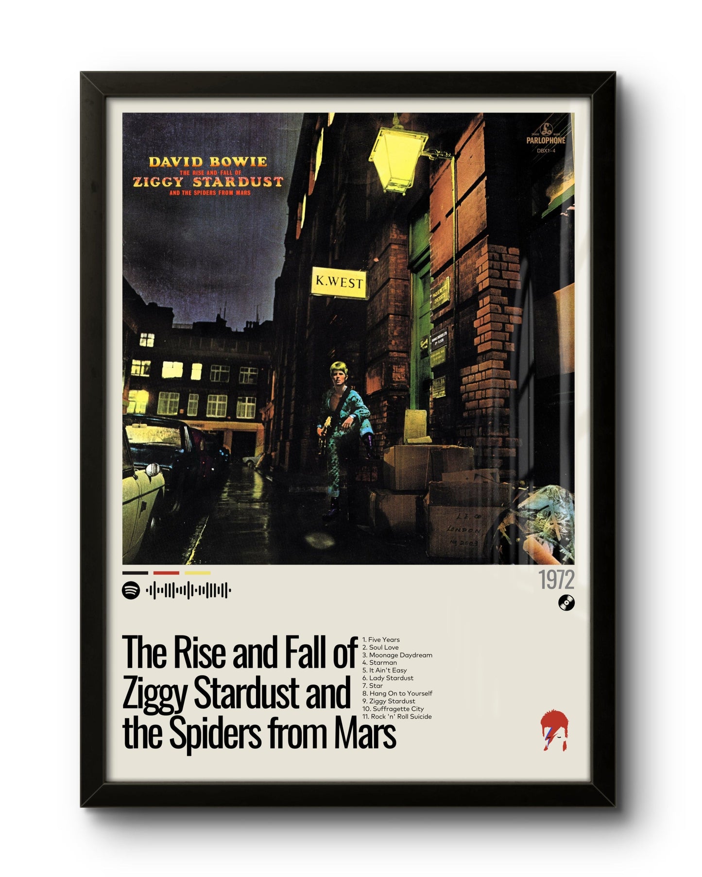 The Rise and Fall of Ziggy Stardust and the Spiders from Mars (1972) by David Bowie