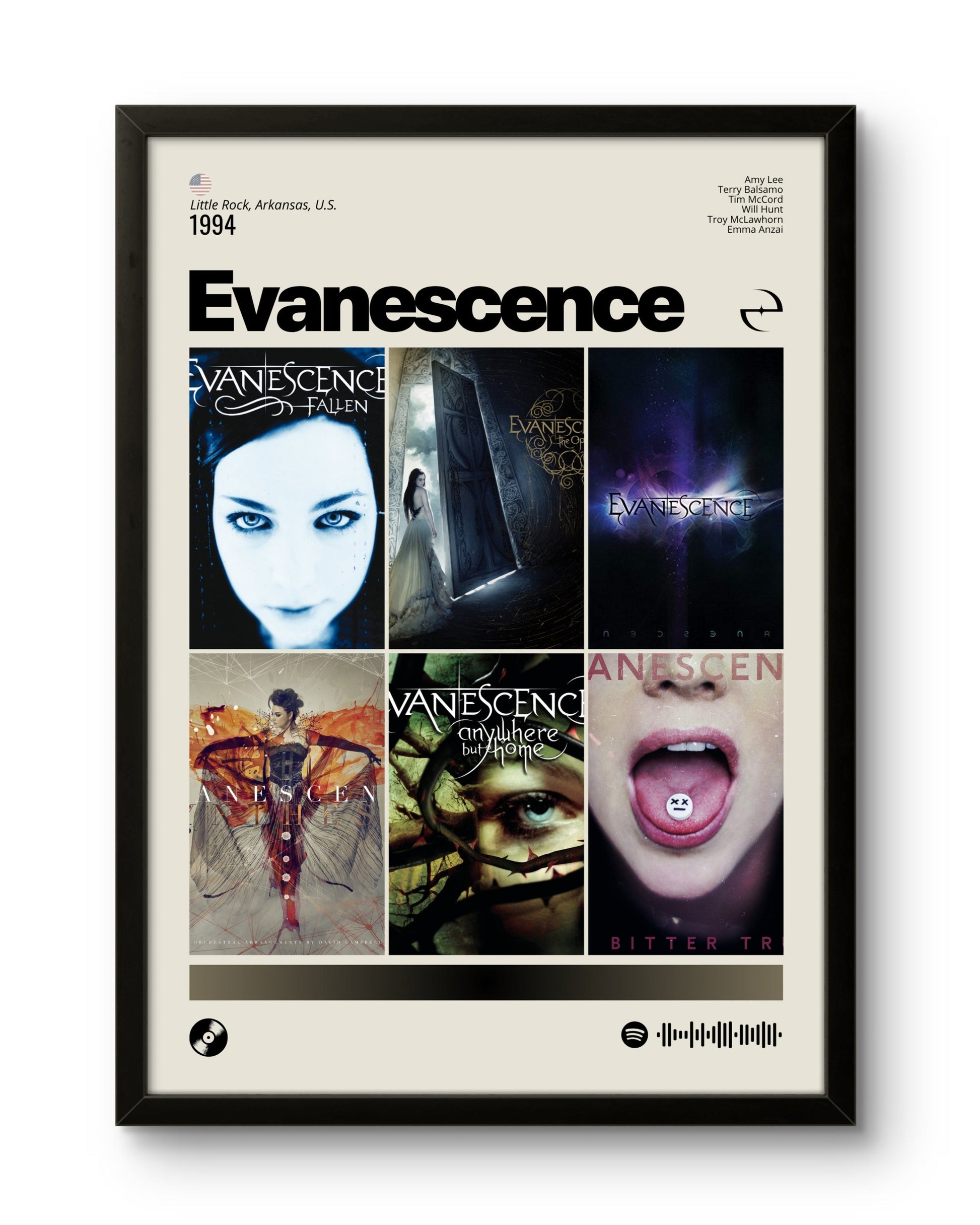 Evanescence / Discografia (1994)