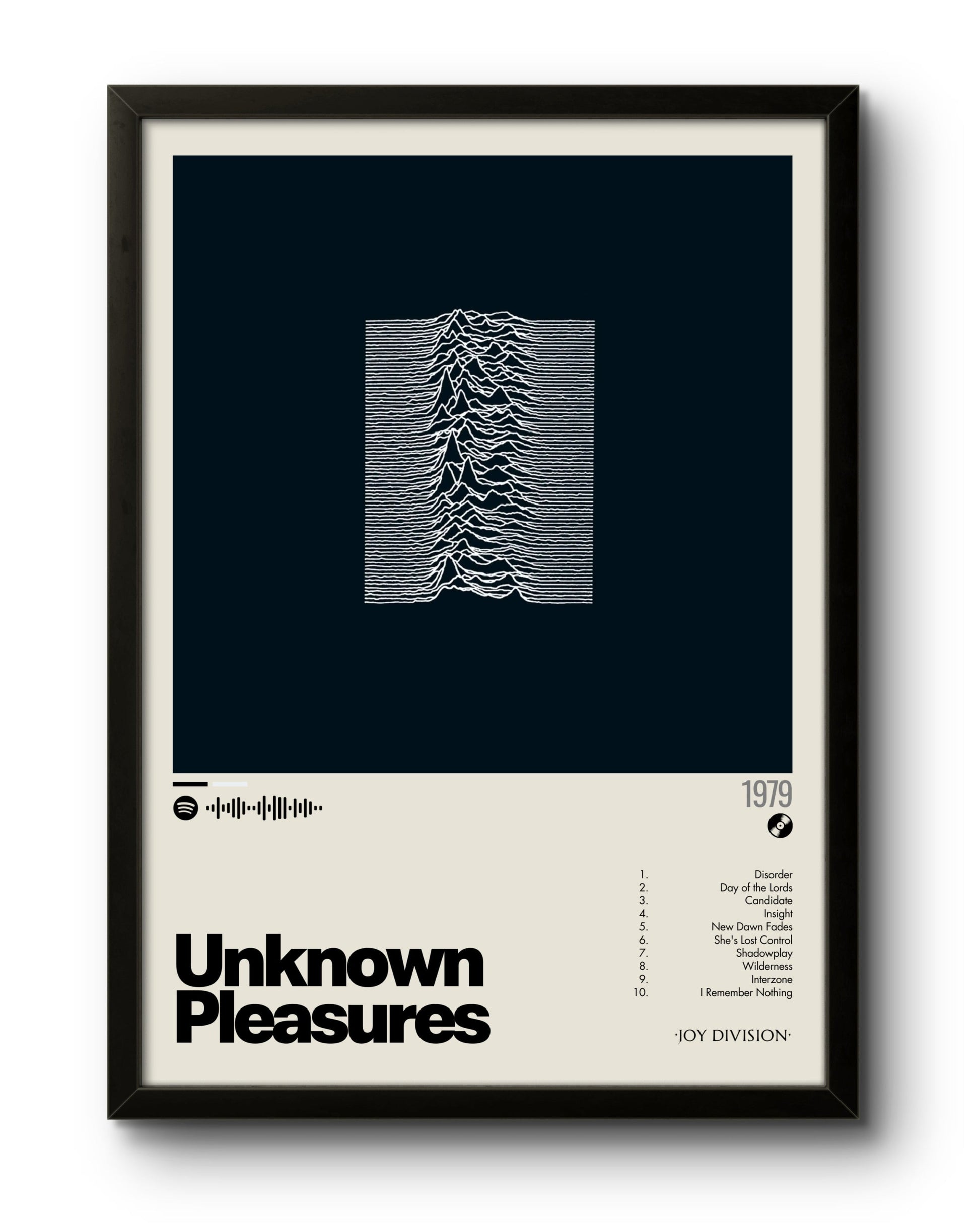 Unknown Pleasures (1979) by Joy Division