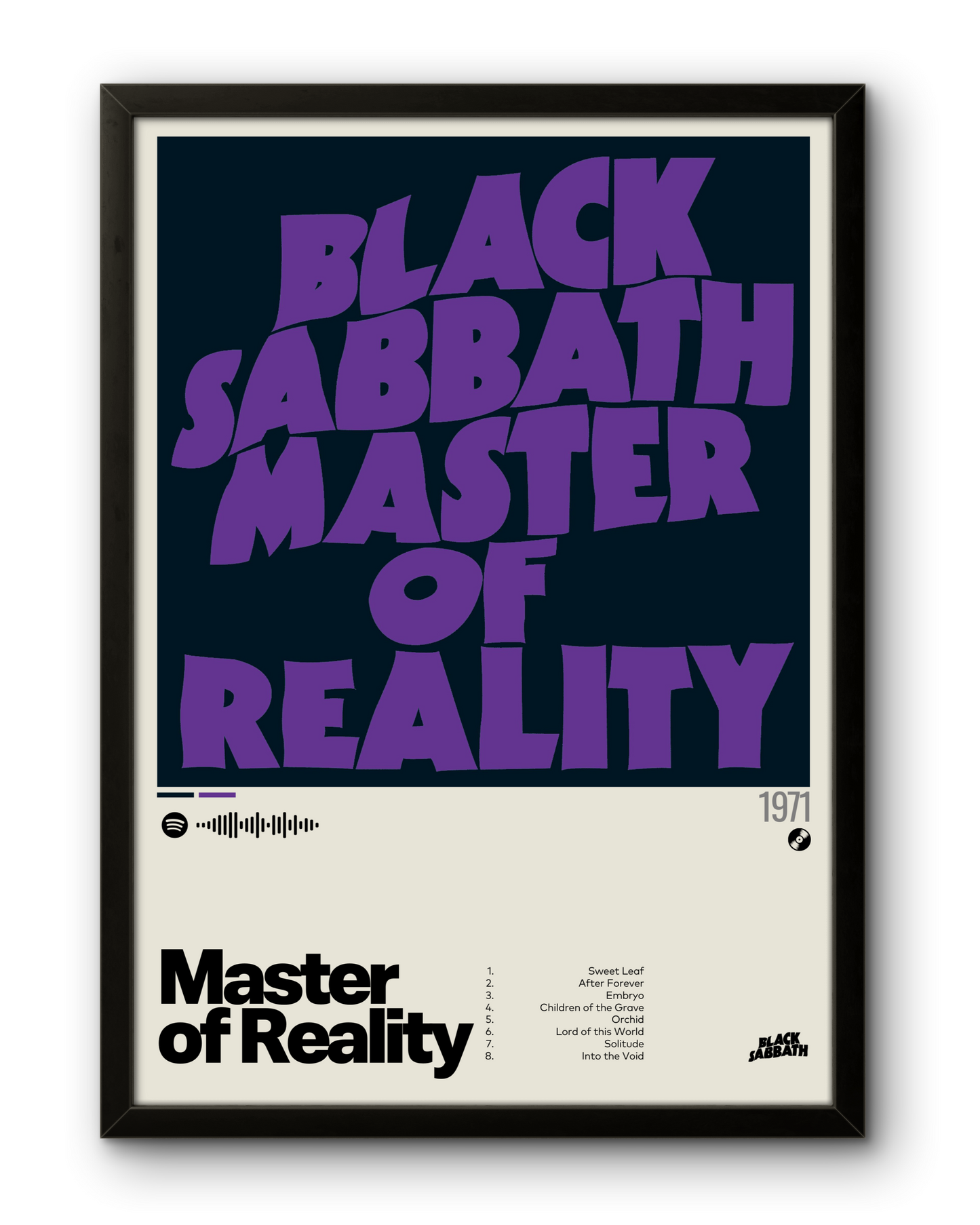 Master of Reality (1971) by Black Sabbath