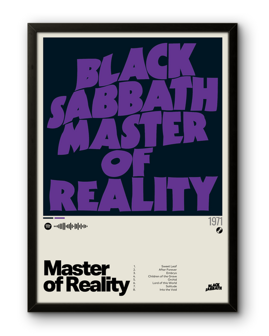 Master of Reality (1971) by Black Sabbath