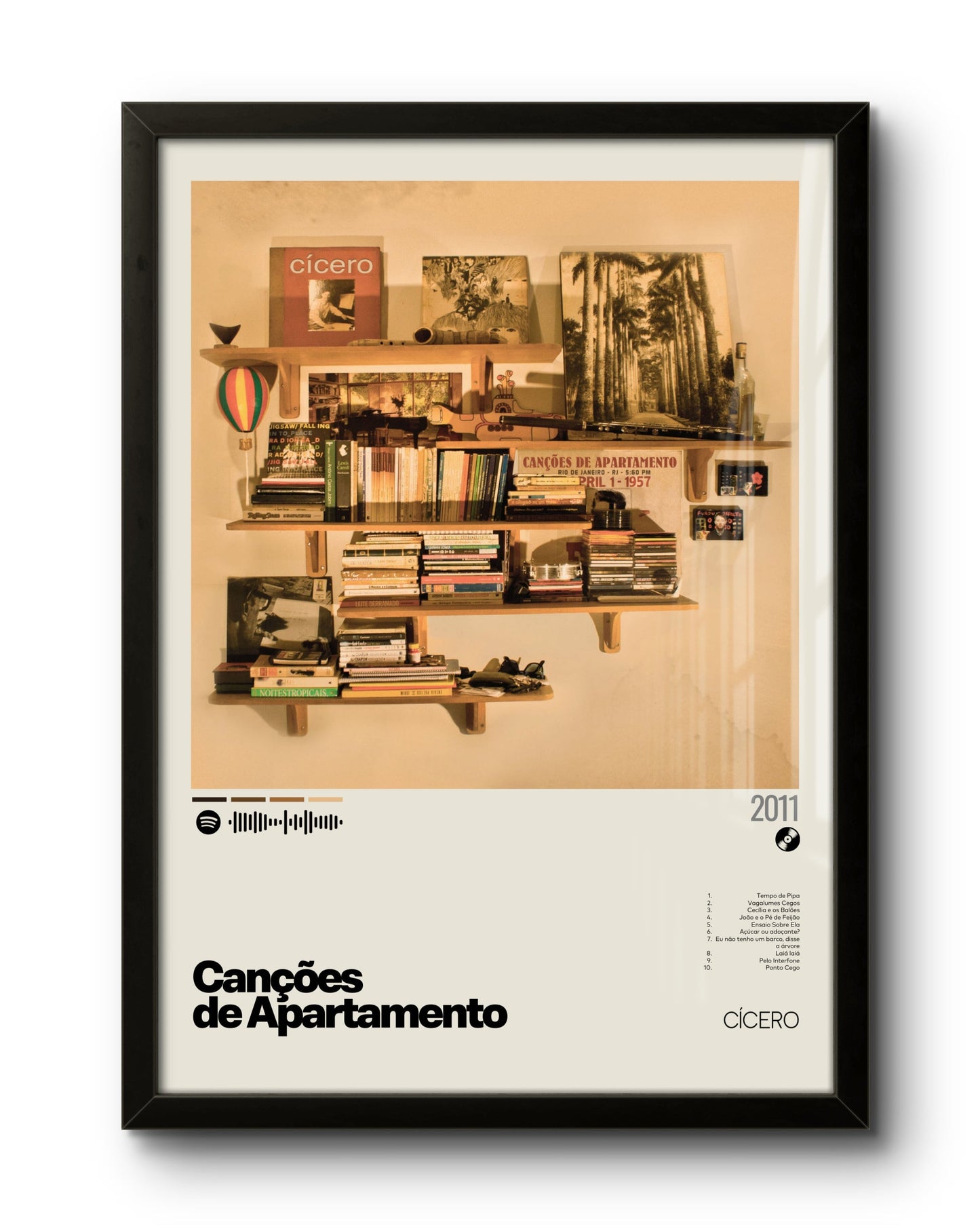 Canções de Apartamento (2011) por Cícero
