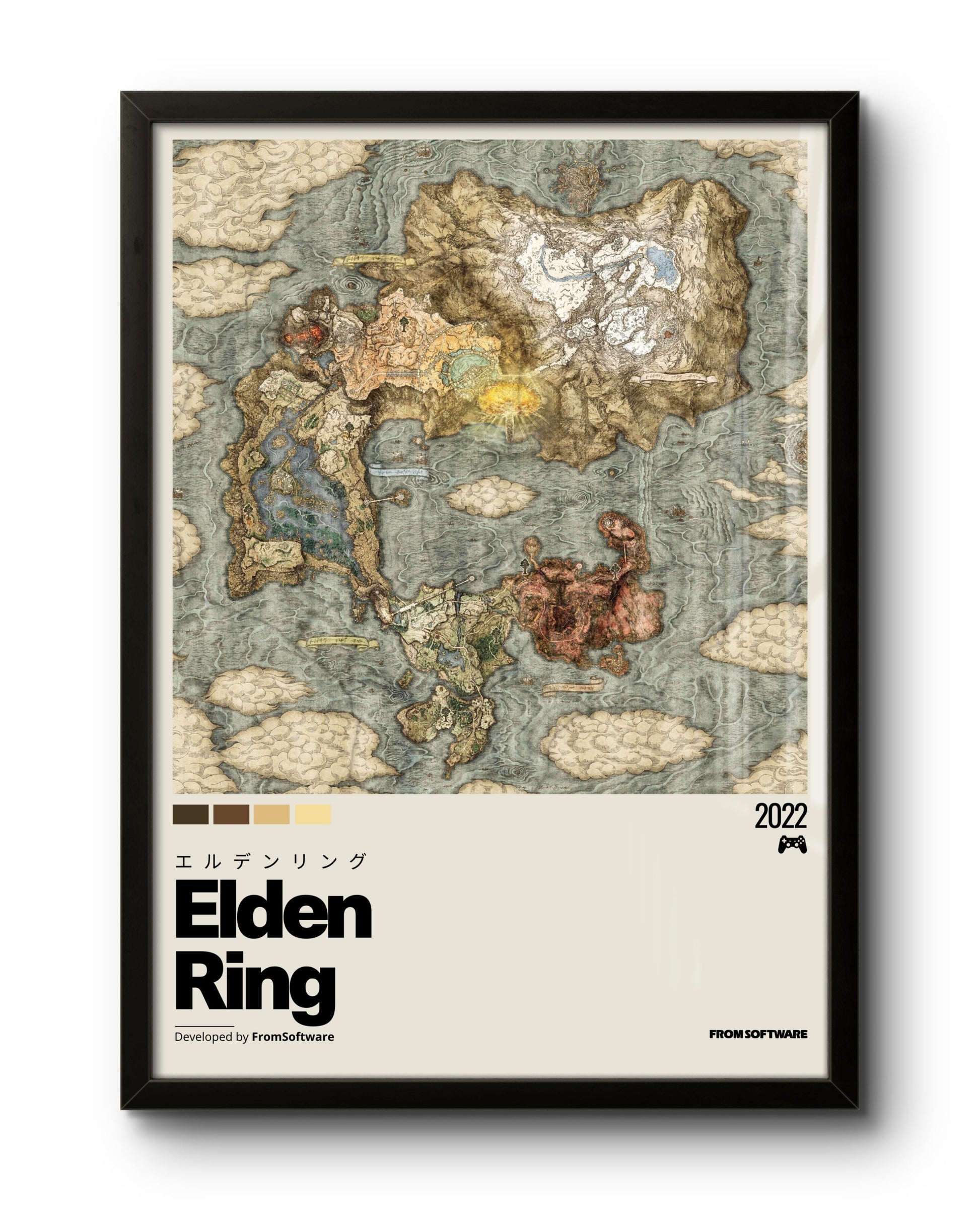 Mapa The Lands Between (Elden Ring)